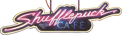 Shufflepuck Cafe logo for Amiga